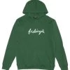FEELINGS Feelings Logo Hoodie - Dark Green -Skateboard Kortingswinkel feelings feelings logo hoodie dark green