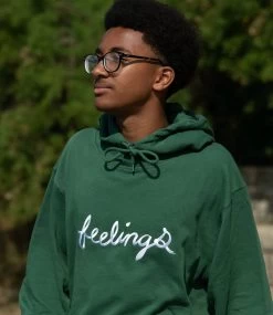 FEELINGS Feelings Logo Hoodie - Dark Green 7 FEELINGS Feelings Logo Hoodie - Dark Green -Skateboard Kortingswinkel feelings feelings logo hoodie dark green 2