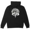 FEELINGS Snake Hoodie - Black -Skateboard Kortingswinkel feelings snake hoodie black
