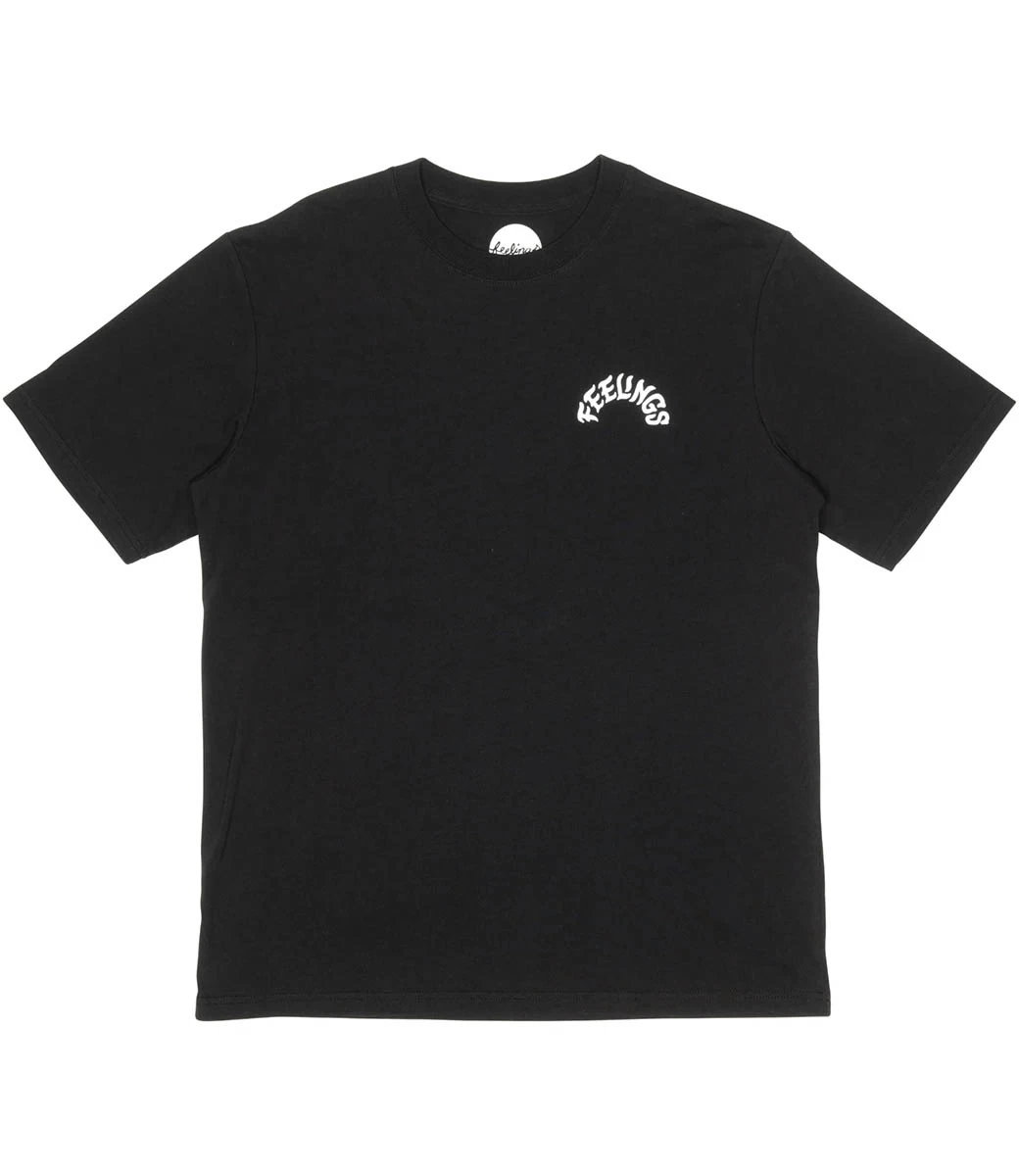 FEELINGS Snake T-Shirt - Black 5 FEELINGS Snake T-Shirt - Black - Afbeelding 3