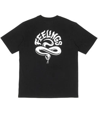 FEELINGS Snake T-Shirt - Black 3 FEELINGS Snake T-Shirt - Black