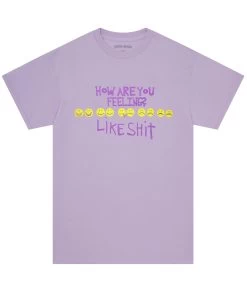 FUCKING AWESOME How Are You Feeling Tee Orchid - Orchid -Skateboard Kortingswinkel fucking awesome how are you feeling tee orchid orc 1