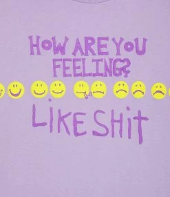 FUCKING AWESOME How Are You Feeling Tee Orchid - Orchid -Skateboard Kortingswinkel fucking awesome how are you feeling tee orchid orc 2