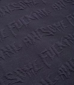 FUCKING AWESOME Jacquard Logo Crewneck Black - Black -Skateboard Kortingswinkel fucking awesome jacquard logo crewneck black black 4