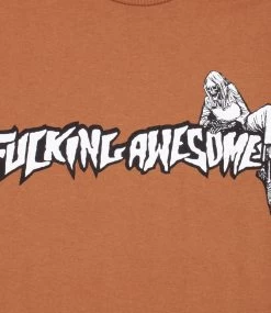 FUCKING AWESOME Muerto T-Shirt - Brown Sugar -Skateboard Kortingswinkel fucking awesome muerto t shirt brown sugar 2