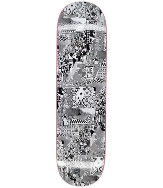 FUCKING AWESOME Pages Of Ages Deck Black/White - 8.0 3 FUCKING AWESOME Pages Of Ages Deck Black/White - 8.0