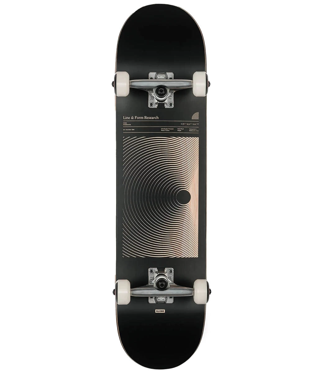 GLOBE G1 Lineform Complete Black- 7.75 4 GLOBE G1 Lineform Complete Black- 7.75 - Afbeelding 2