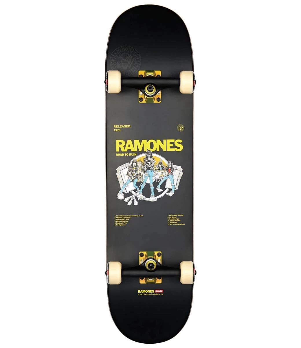 GLOBE G2 Ramones Complete Road To Run - 8.25 4 GLOBE G2 Ramones Complete Road To Run - 8.25 - Afbeelding 2