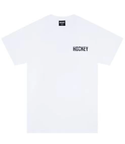 HOCKEY Mere Mortal T-Shirt - White -Skateboard Kortingswinkel hockey mere mortal t shirt white 3