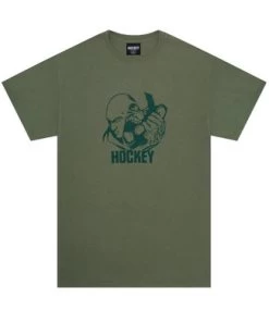 HOCKEY Please Hold T-Shirt - Army