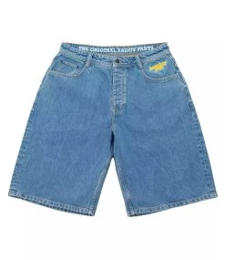 HOMEBOY X-Tra Baggy Gothic Denim Short - Moon -Skateboard Kortingswinkel homeboy x tra baggy gothic denim short moon 4