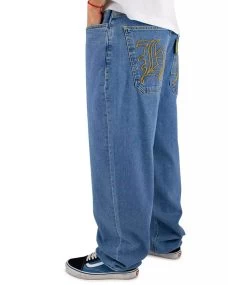 HOMEBOY X-Tra Monster Gothic Denim - Moon -Skateboard Kortingswinkel homeboy x tra monster gothic denim moon 3