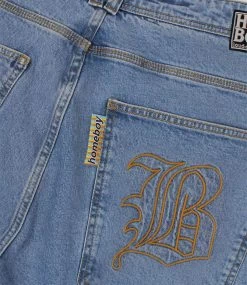 HOMEBOY X-Tra Monster Gothic Denim - Moon -Skateboard Kortingswinkel homeboy x tra monster gothic denim moon 8