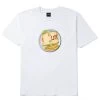 HUF Al Fresco T-Shirt - White -Skateboard Kortingswinkel huf al fresco t shirt white