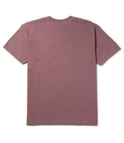 HUF Alarm T-Shirt - Mauve -Skateboard Kortingswinkel huf alarm t shirt mauve 2