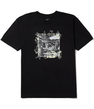HUF Ancient Mysteries T-Shirt - Black 3 HUF Ancient Mysteries T-Shirt - Black
