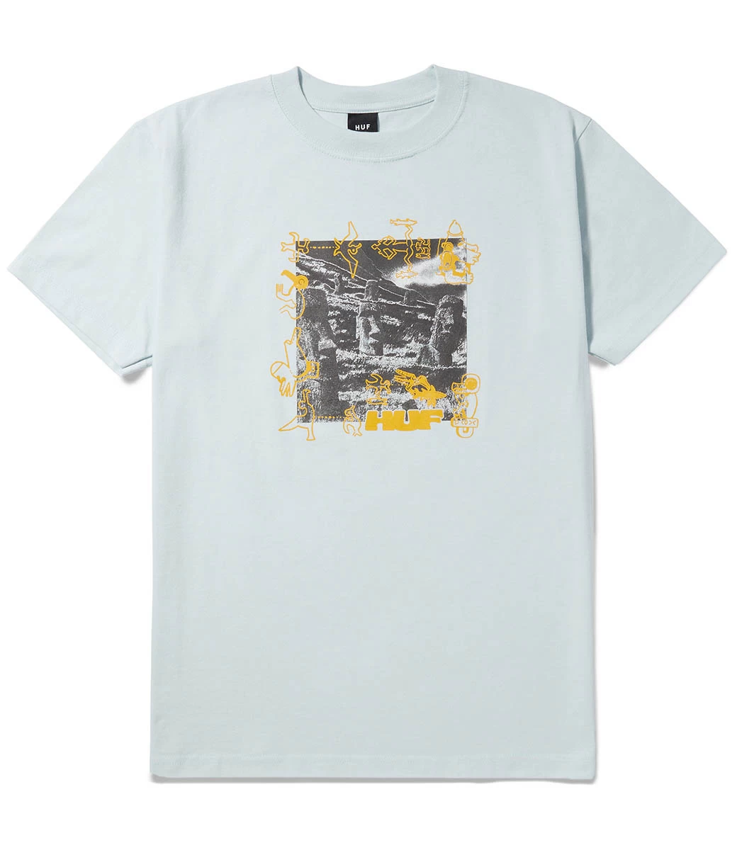 HUF Ancient Mysteries T-Shirt - Sky 4 HUF Ancient Mysteries T-Shirt - Sky - Afbeelding 2