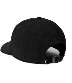 HUF Arch Logo Curved 6 Panel Hat - Black -Skateboard Kortingswinkel huf arch logo curved 6 panel hat black 2