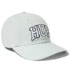 HUF Arch Logo Curved 6 Panel Hat - Smoke Green -Skateboard Kortingswinkel huf arch logo curved 6 panel hat smoke green