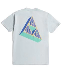 HUF Based Triple Triangle T-Shirt - Sky 7 HUF Based Triple Triangle T-Shirt - Sky -Skateboard Kortingswinkel huf based triple triangle t shirt sky 2
