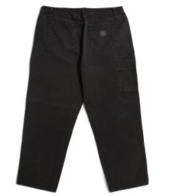 HUF Belden Double Knee Pant - Black -Skateboard Kortingswinkel huf belden double knee pant black 8