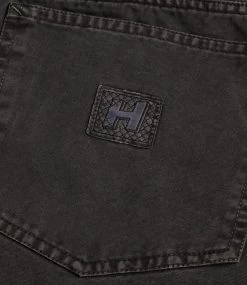 HUF Belden Double Knee Pant - Black -Skateboard Kortingswinkel huf belden double knee pant black 9