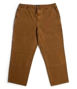 HUF Belden Double Knee Pant - Rubber -Skateboard Kortingswinkel huf belden double knee pant rubber 6