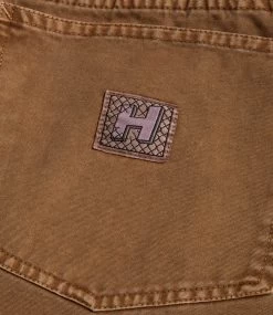 HUF Belden Double Knee Pant - Rubber -Skateboard Kortingswinkel huf belden double knee pant rubber 8