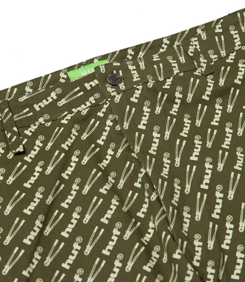 HUF Breaker Boyd Pant - Olive 5 HUF Breaker Boyd Pant - Olive - Afbeelding 3