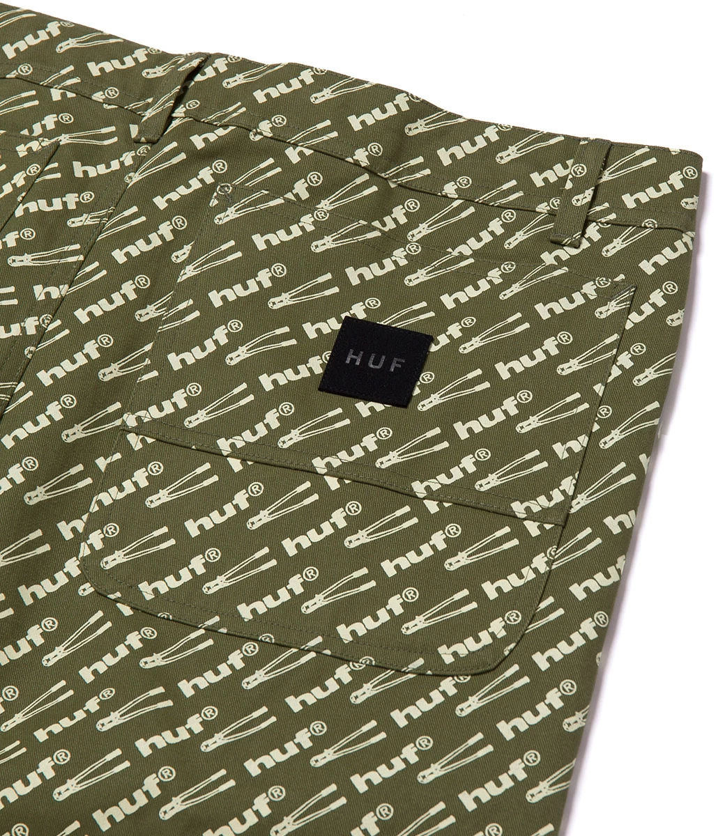 HUF Breaker Boyd Pant - Olive 7 HUF Breaker Boyd Pant - Olive - Afbeelding 5