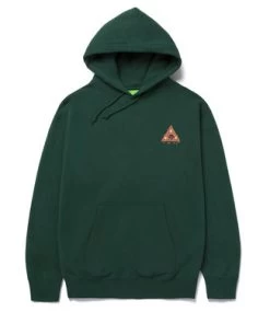 HUF Brick Lurk Pullover Hoodie - Forest Green