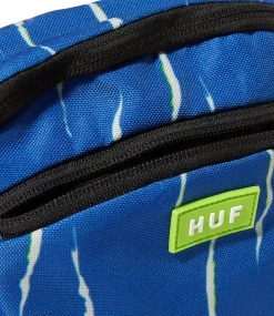 HUF Bunker Shoulder Printed Bag - Blue -Skateboard Kortingswinkel huf bunker shoulder printed bag blue 3