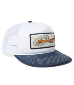 HUF Chainsaw Trucker Cap - White