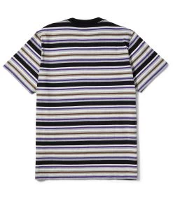 HUF Cheshire Stripe Knit Top - Black -Skateboard Kortingswinkel huf cheshire stripe knit top black 3