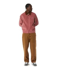 HUF Corduroy Trucker Jacket - Dusty Rose 13 HUF Corduroy Trucker Jacket - Dusty Rose -Skateboard Kortingswinkel huf corduroy trucker jacket dusty rose 4