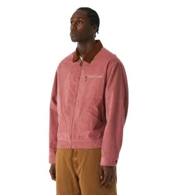 HUF Corduroy Trucker Jacket - Dusty Rose 14 HUF Corduroy Trucker Jacket - Dusty Rose -Skateboard Kortingswinkel huf corduroy trucker jacket dusty rose 5