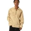 HUF Cornelius Zip Shirt - Oatmeal