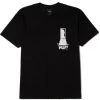 HUF Cosmic Trip T-Shirt - Black -Skateboard Kortingswinkel huf cosmic trip t shirt black