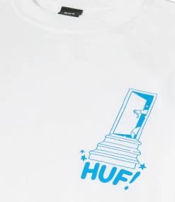 HUF Cosmic Trip T-Shirt - White -Skateboard Kortingswinkel huf cosmic trip t shirt white 3