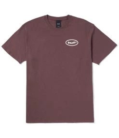 HUF Cousin Of Death T-Shirt - Eggplant -Skateboard Kortingswinkel huf cousin of death t shirt eggplant 2