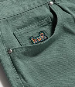 HUF Cromer Signature Pant - Sage -Skateboard Kortingswinkel huf cromer signature pant sage 6