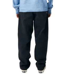 HUF Cromer Signature Pant - Washed Black -Skateboard Kortingswinkel huf cromer signature pant washed black 2