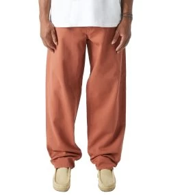 HUF Cromer Signature Pant - Washed Brown -Skateboard Kortingswinkel huf cromer signature pant washed brown 1