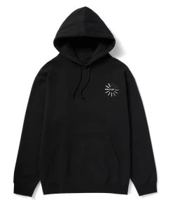 HUF Digital Domain Hoodie - Black 8 HUF Digital Domain Hoodie - Black -Skateboard Kortingswinkel huf digital domain hoodie black 2