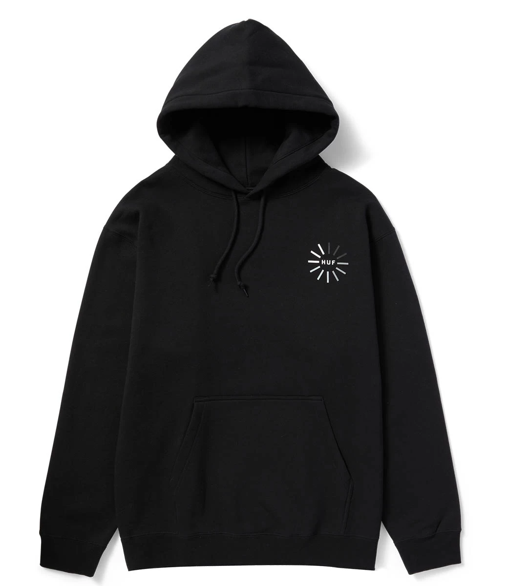 HUF Digital Domain Hoodie - Black 5 HUF Digital Domain Hoodie - Black - Afbeelding 3