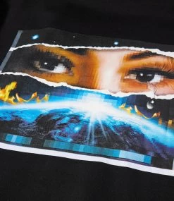 HUF Digital Domain Hoodie - Black 9 HUF Digital Domain Hoodie - Black -Skateboard Kortingswinkel huf digital domain hoodie black 3