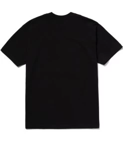 HUF Discover T-Shirt - Black -Skateboard Kortingswinkel huf discover t shirt black 2