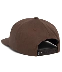 HUF Ess. Unstructured Box Snapback - Brown -Skateboard Kortingswinkel huf ess unstructured box snapback brown 2