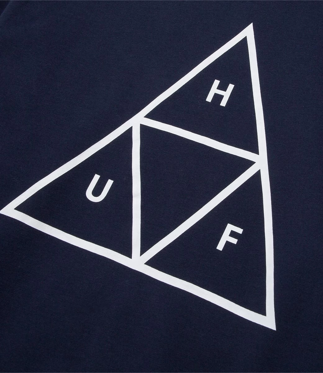 HUF Essentials Tt P/O Hoodie - Navy 7 HUF Essentials Tt P/O Hoodie - Navy - Afbeelding 5