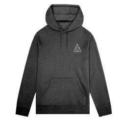HUF Essentials Tt Pullover Hoodie - Black -Skateboard Kortingswinkel huf essentials tt pullover hoodie black 2